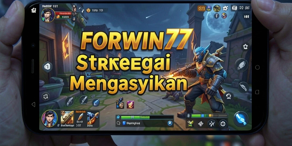 Tampilan gameplay FORWIN77 yang seru dalam aksi strategi.