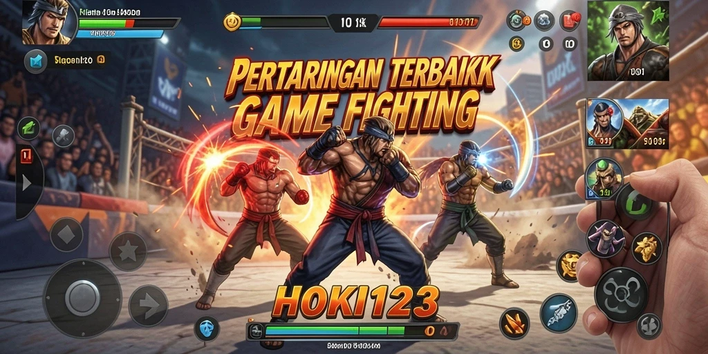 Tampilan gameplay seru dan dinamis di HOKI123.
