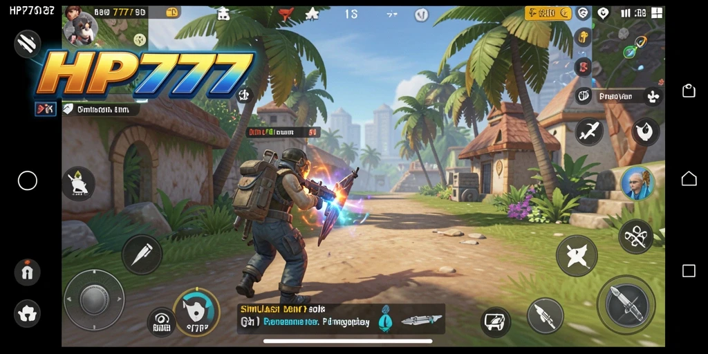 Tampilan gameplay HP777 dengan grafis yang memukau dan simulasi yang realistis.