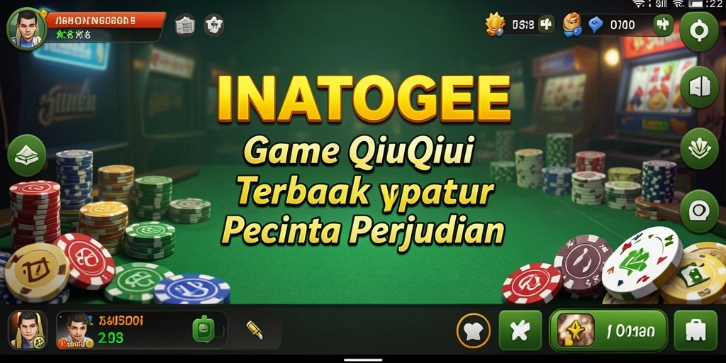 Screenshot gameplay QiuQiu INATOGEL yang seru dan menarik.