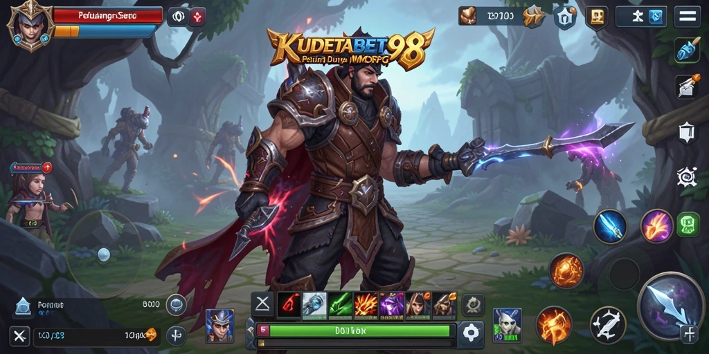 Tampilan gameplay KUDETABET98 yang menarik dan memukau.