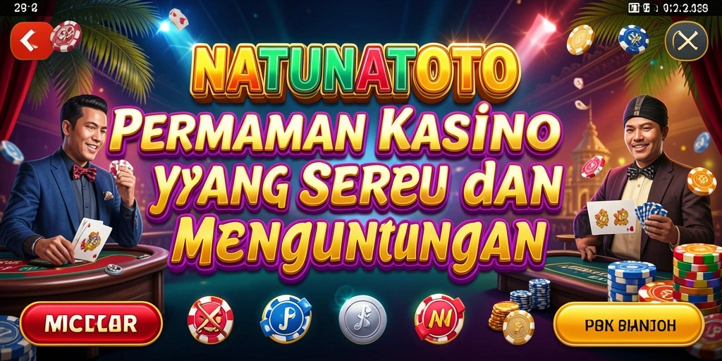 Tampilan gameplay NATUNATOTO yang memukau dan mengasyikkan.