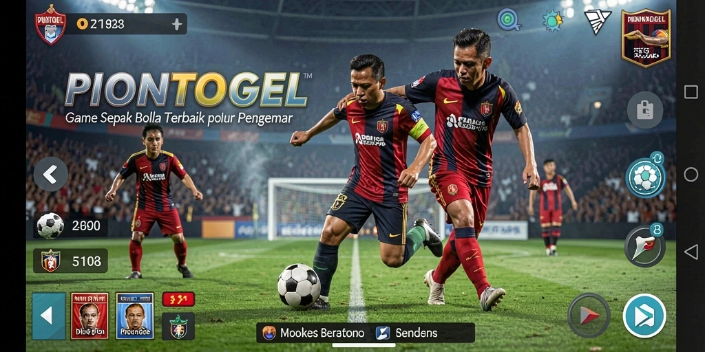 Tampilan gameplay PIONTOGEL yang menegangkan di lapangan.