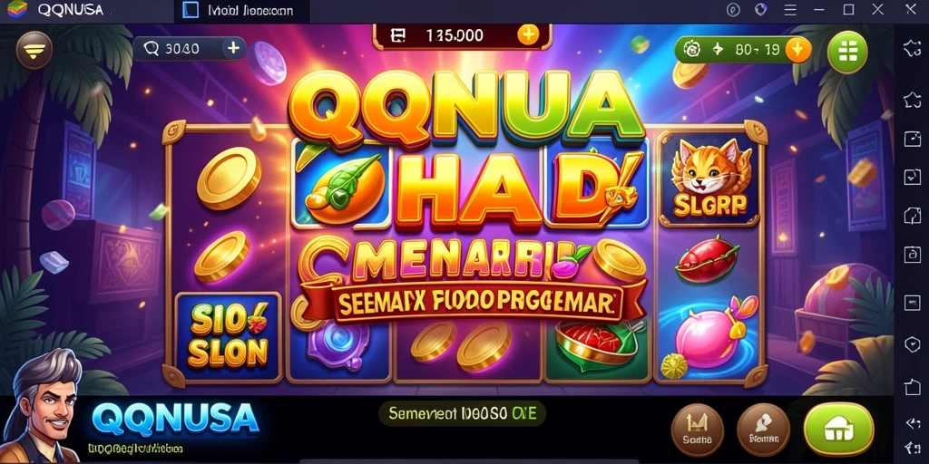 Tampilan gameplay menakjubkan dari QQNUSA yang memikat.
