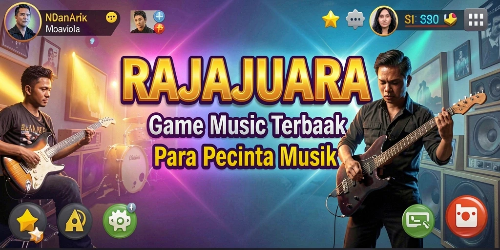 Tampilan gameplay RAJAJUARA yang interaktif dan mengasyikkan.