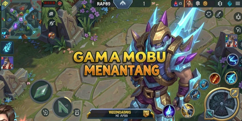 Tampilan gameplay mendebarkan dan penuh aksi dari RAP89.
