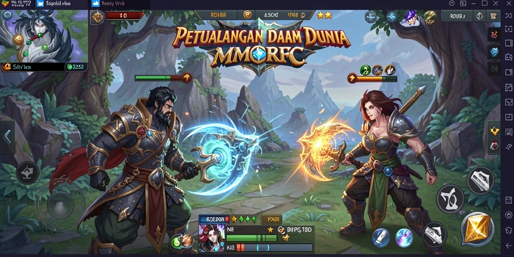Tampilan menarik dari gameplay RDI88 dengan aksi petualangan seru.