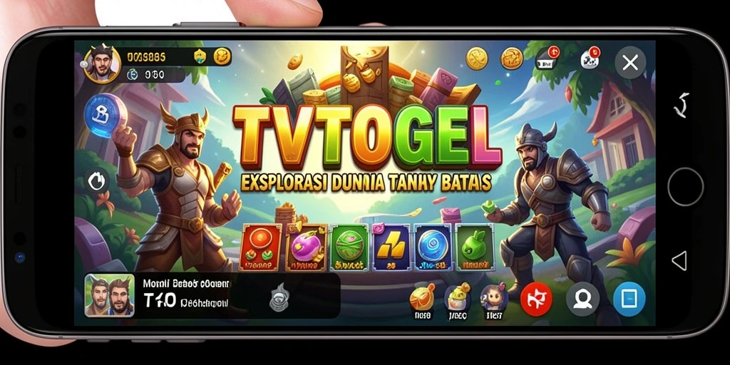 Screenshot gameplay TVTOGEL menampilkan dunia penuh petualangan.
